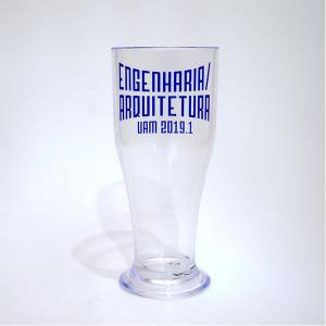 Tulipa de chopp acrilico  cristal Acrilico     450 ml